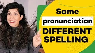 Different Spelling but Same Pronunciation? 🤔 Homophones in English