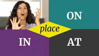 When to use ON, IN and AT correctly in English | prepositions of place | part 2