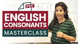 English Consonants Masterclass: Learn to pronounce ANY consonant in English [IPA chart explained]