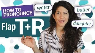 American Accent🇺🇸: Master the FLAP T and R transition [water, daughter, better, computer]