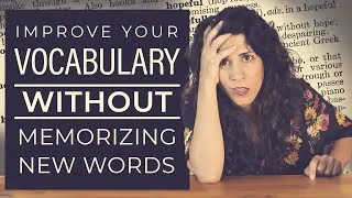Want to improve your speaking vocabulary? STOP LEARNING NEW WORDS✋