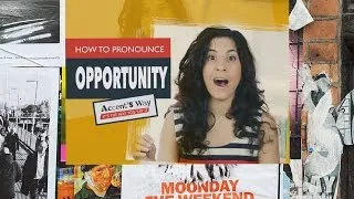 How to pronounce 'opportunity' | American English