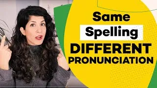 SAME spelling but DIFFERENT pronunciation?! Heteronyms in English