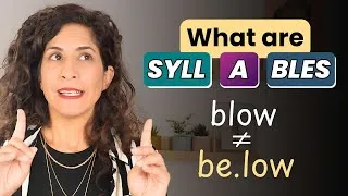 How to identify syllables in English | Foundations for pronunciation