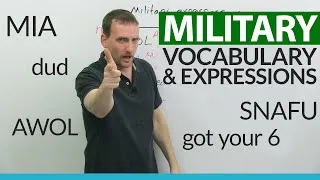 Common MILITARY expressions & vocabulary in everyday life