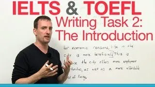 IELTS & TOEFL Writing Task 2 - The Introduction