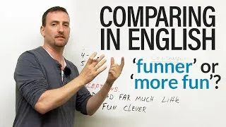English Grammar - Comparing: funner & faster or more fun & more fast?