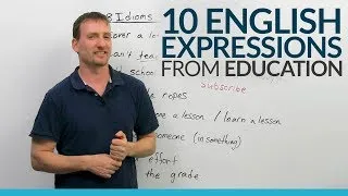 10 common English Idioms & Expressions from Education