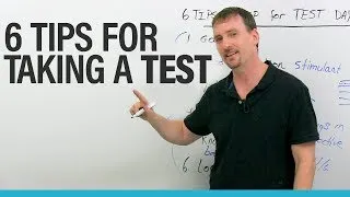My 6 TOP tips for taking tests and exams