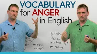 Improve your Vocabulary: 29 ways to express anger in English