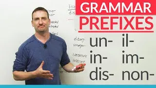 English Grammar: Negative Prefixes -  