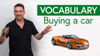 Learn English Vocabulary: Buying a Car