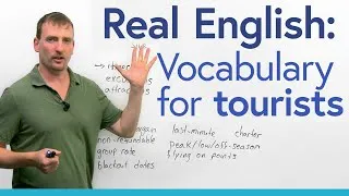 Learn English Vocabulary for Tourism: resort, cruise, charter, all-inclusive…