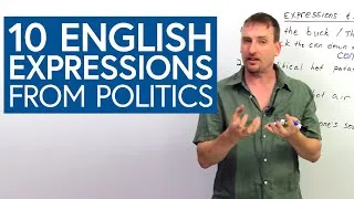 Learn 10 English Expressions from Politics