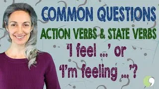 Action verb & State verbs | English Grammar Lesson | B1-Intermediate