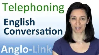 Telephoning - English Conversation Lesson
