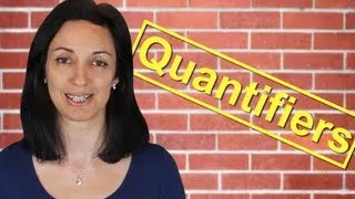 Quantifiers | Much or Many? - Few or Little? | English Lesson