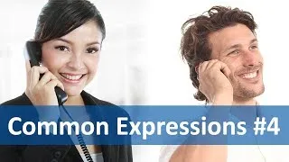 Common Expressions #4 (Telephoning) | English Listening & Speaking Practice