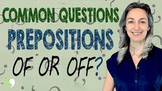 Prepositions: of or off? | English Vocabulary Lesson