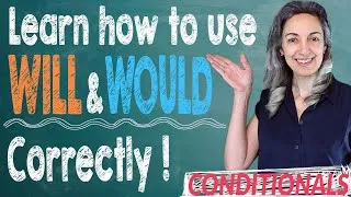 'will' & 'would' | Future simple tense, Reported speech, Conditionals |  English Grammar Lesson