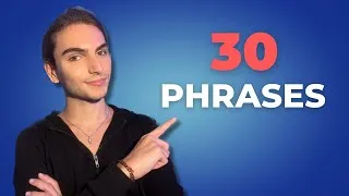30 SUPER COMMON Everyday English Phrases