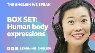 BOX SET: English vocabulary mega-class! 🤩 Learn 8 English 'human body expressions'!