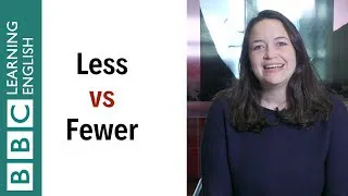 Less vs Fewer: What's the difference? English In A Minute