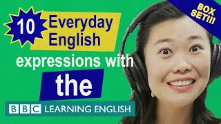 BOX SET: English vocabulary mega-class! Learn 10 English expressions with 'the' in just 23 minutes!