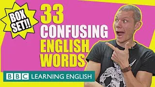 BOX SET: 33 Confusing Words in English - Learners' Questions Mega Class!
