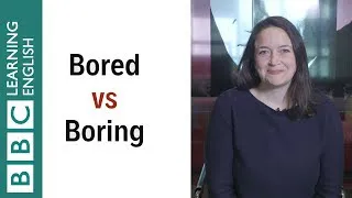 Bored vs Boring - What's the difference? English in a Minute