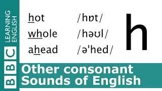English Pronunciation 👄 Voiceless Consonant - /h/ - 'hot', 'whole' and 'ahead'