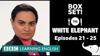 BOX SET: The White Elephant 🐘 comedy drama episodes 21-25! Learn English while you laugh 🤣💀