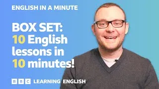 BOX SET: English In A Minute 13 – TEN English lessons in 10 minutes!