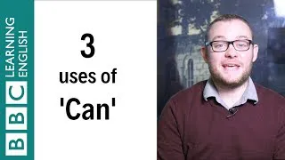 3 uses of 'can' - English In A Minute