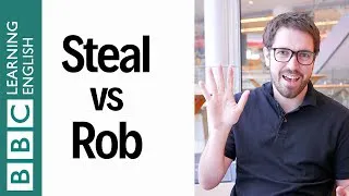 Steal vs Rob - English In A Minute