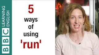 5 ways to use 'run' - English In A Minute