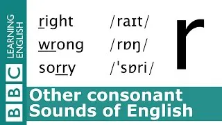 English Pronunciation 👄 Consonant - /r/ - 'right', 'wrong' and 'sorry'
