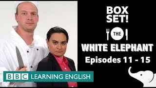 BOX SET: The White Elephant 🐘 comedy drama episodes 11-15! Learn English while you laugh 🤣💀