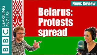 Belarus: Protests spread: BBC News Review