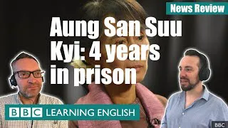 Aung San Suu Kyi: 4 years in prison: News Review