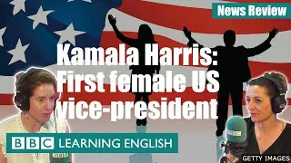 Kamala Harris: First female US vice-president: BBC News Review