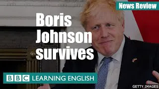 Boris Johnson survives no-confidence vote: BBC News Review