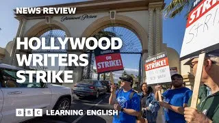 Hollywood writers strike - BBC News Review