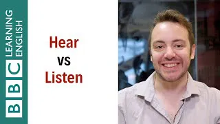 Hear vs Listen - English In A Minute