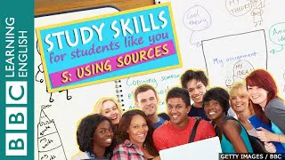 Study Skills – Using sources