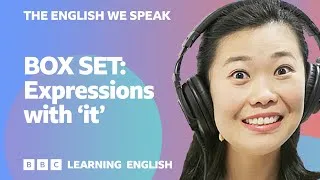 BOX SET: English vocabulary mega-class! 🤩 Learn 8 expressions using the word 'it'! in 19 minutes!