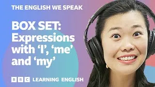 BOX SET: English vocabulary mega-class! 🤩 Expressions with 'I', 'me' and 'my'!