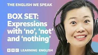 English vocabulary mega-class! 😍 8 English expressions with 'no', 'not' & 'nothing!