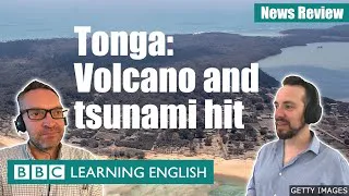 Tonga: Volcano and tsunami hit: BBC News Review