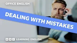 Dealing with mistakes: Office English episode 5